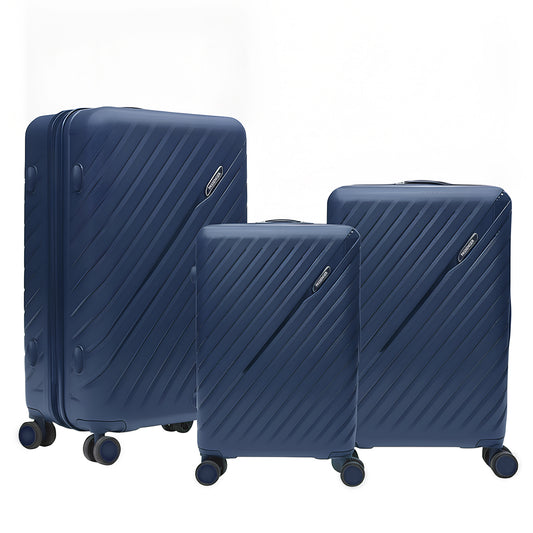 Atlantic PP Luggage Set - Dark Blue