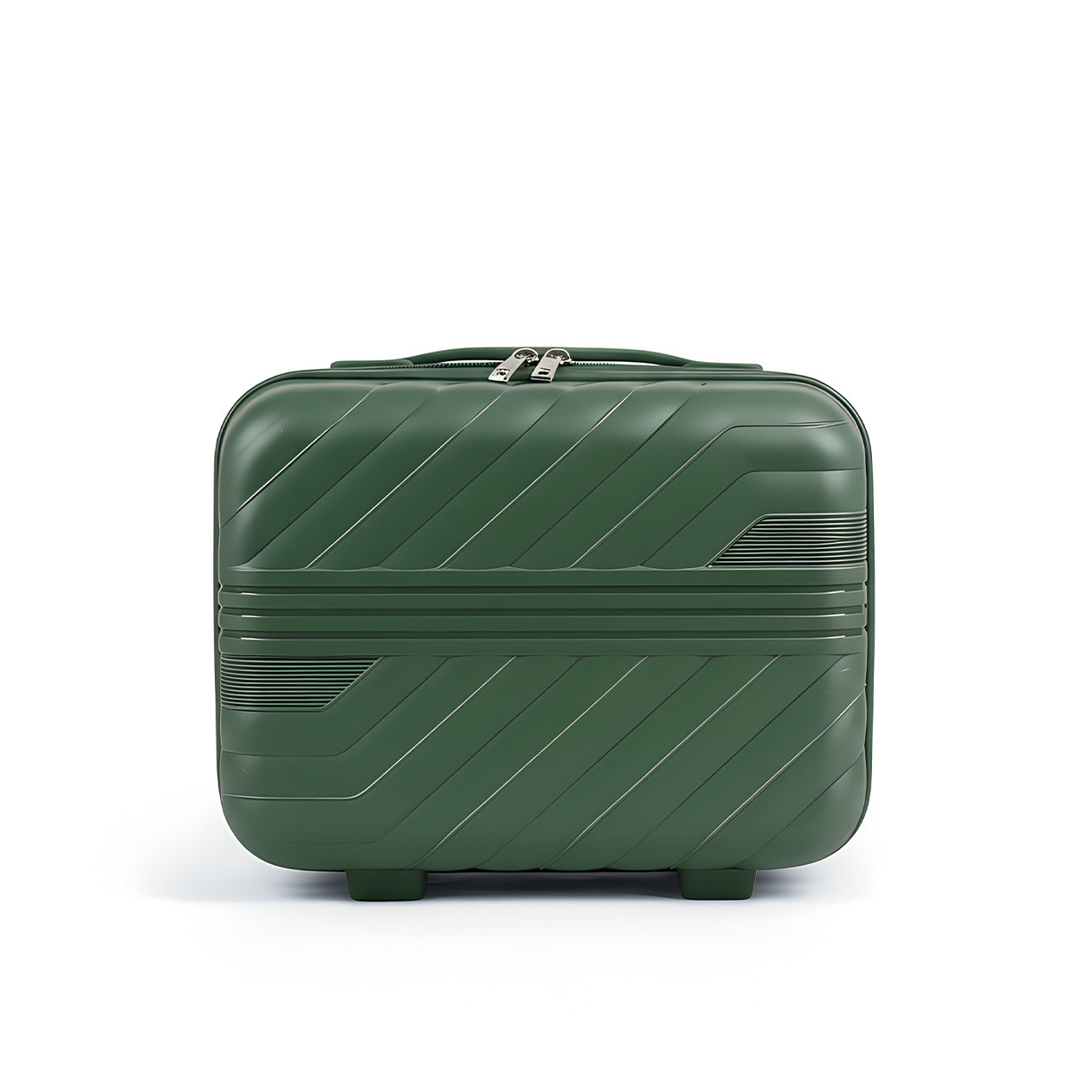Fashion Beauty Case Dark Green 14"