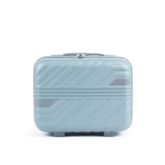 Fashion Beauty Case Grey Blue 14"
