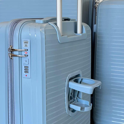 PP Luggage + Cup Holder - 28" - Grey Blue