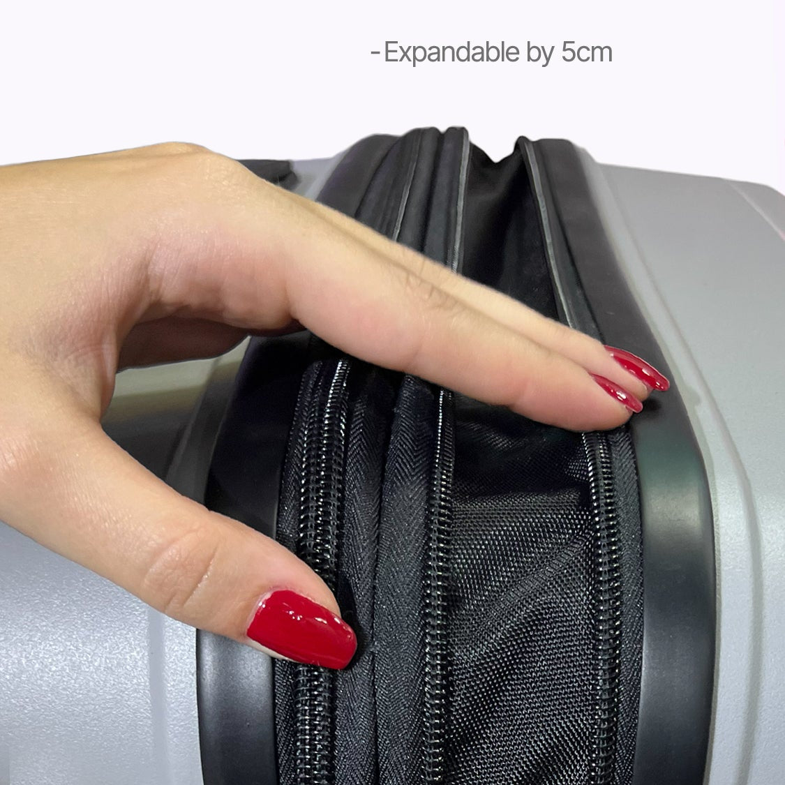 Horizon Luggage - 24" - Light Grey