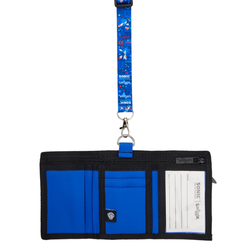 Sonic The Hedgehog Lanyard Wallet