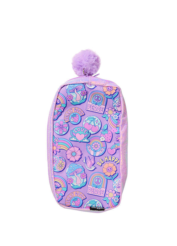 Limitless Lilac Butterfly Print Pencil Case