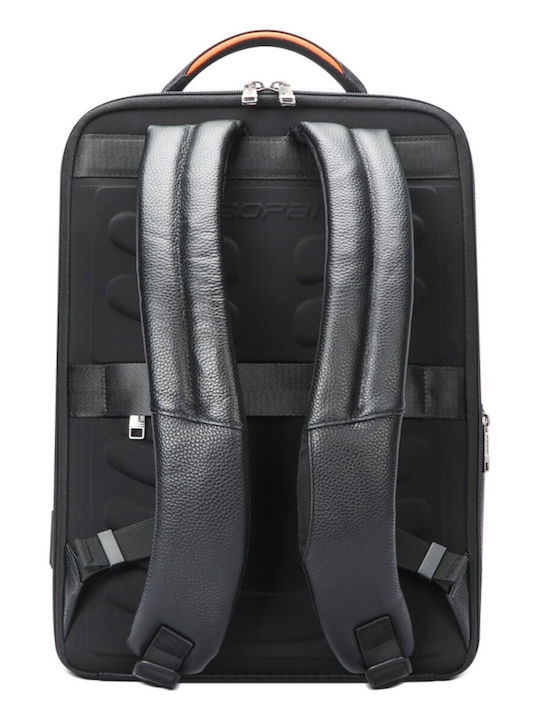 Valiba Leather Laptop Backpack - 15.6inch Laptop