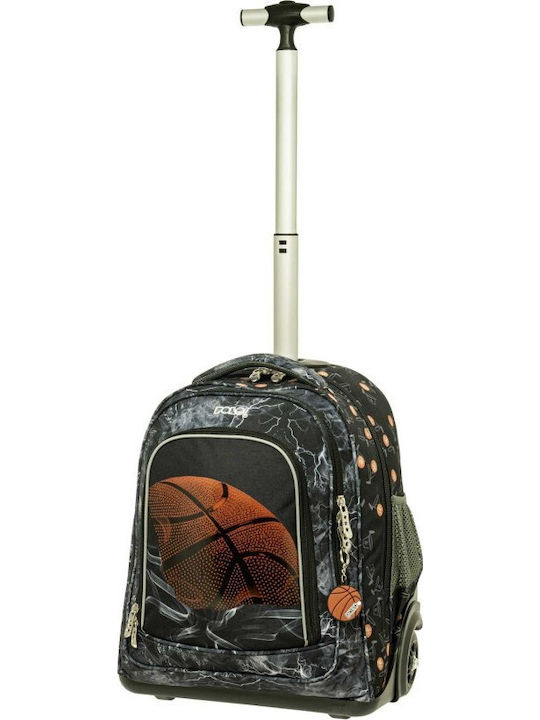 Trolley School Backpack Rolling Mover Basketball
