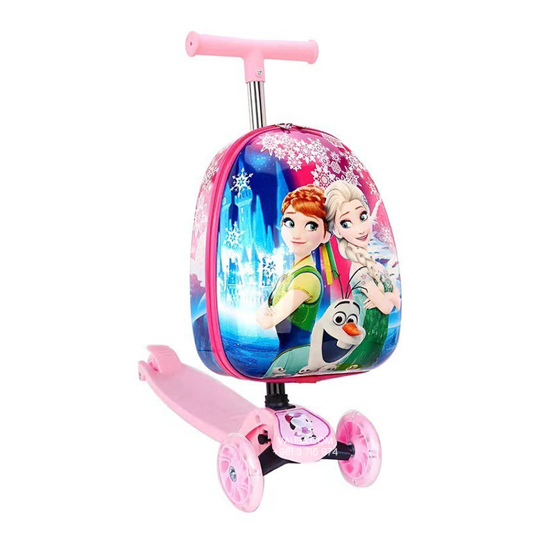 Kids scooter suitcase - Frozen