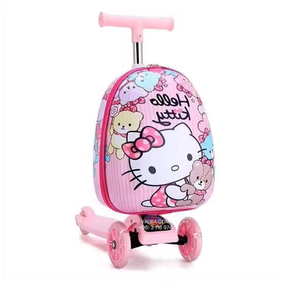 Kids scooter suitcase - Hello Kitty