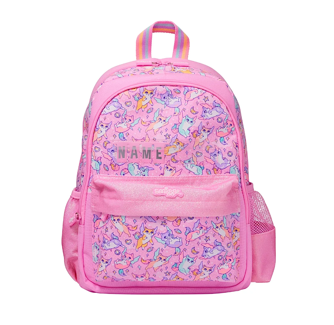 Smiggle Junior Pink Happy Tales Backpack, 36cm