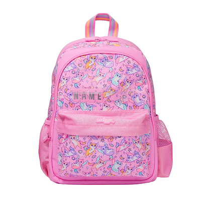Smiggle Junior Pink Happy Tales Backpack, 36cm