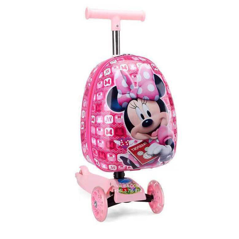 Kids scooter suitcase - Minnie Mouse