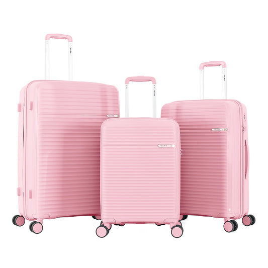 Valiba Horizon - PP Luggage Set - Light Pink