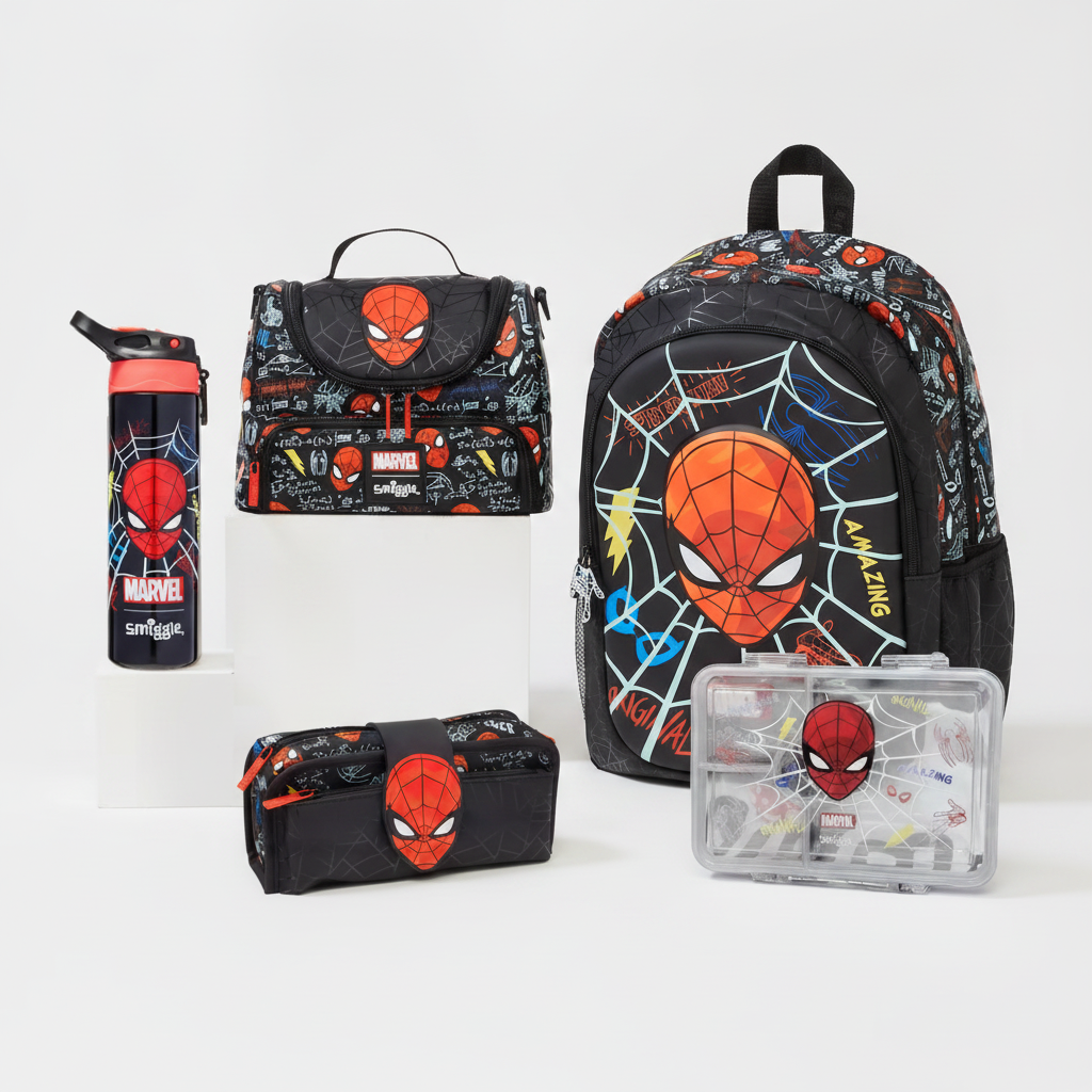 Spiderman 5 Piece Bundle
