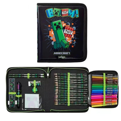 Minecraft Zip It Stationery Gift Pack Pencil Case