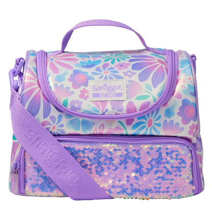 Bloom Purple Flower Lunch Bag