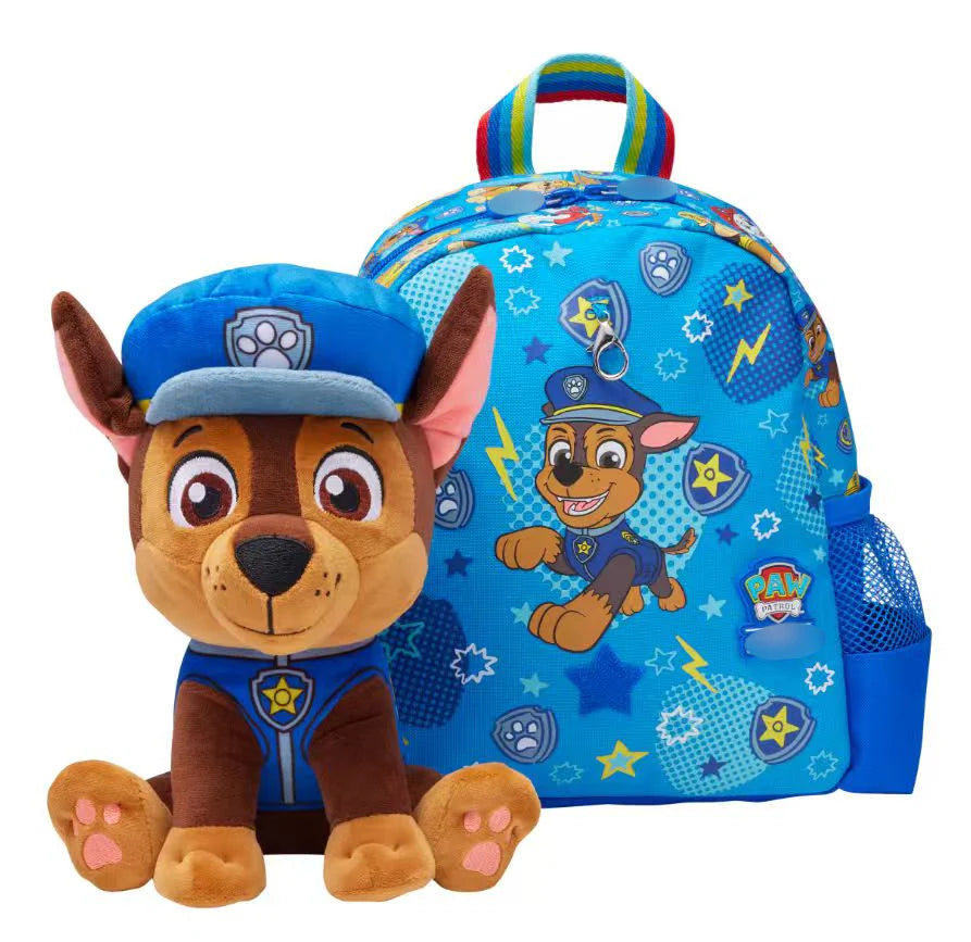 Paw Patrol Teeny Tiny Backpack With Detachable Plush Toy, 26cm