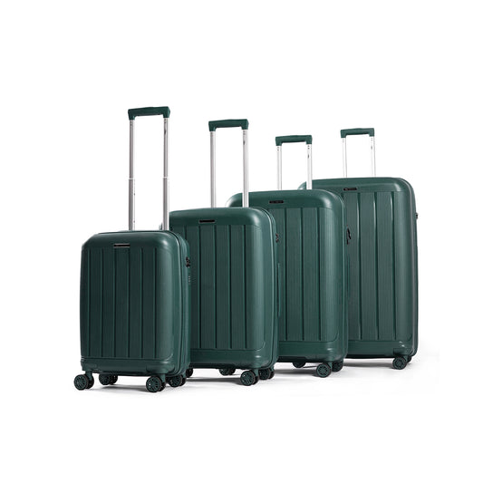 Monza PP Luggage Set - Dark Green