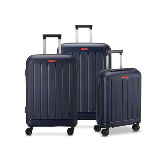 Premier PP Luggage Set - Navy Blue