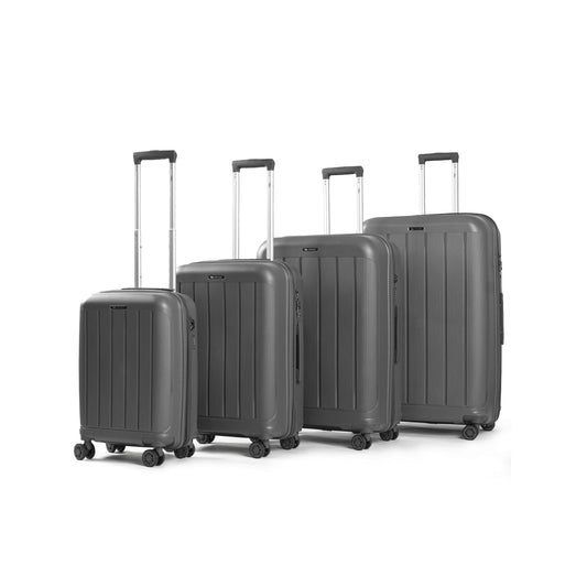 Monza PP Luggage Set - Dark Grey