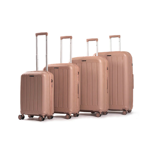 Monza PP Luggage Set - Rose Gold