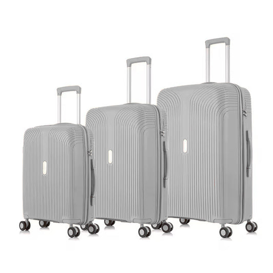 Weimabalou PP Luggage Set - Light Grey