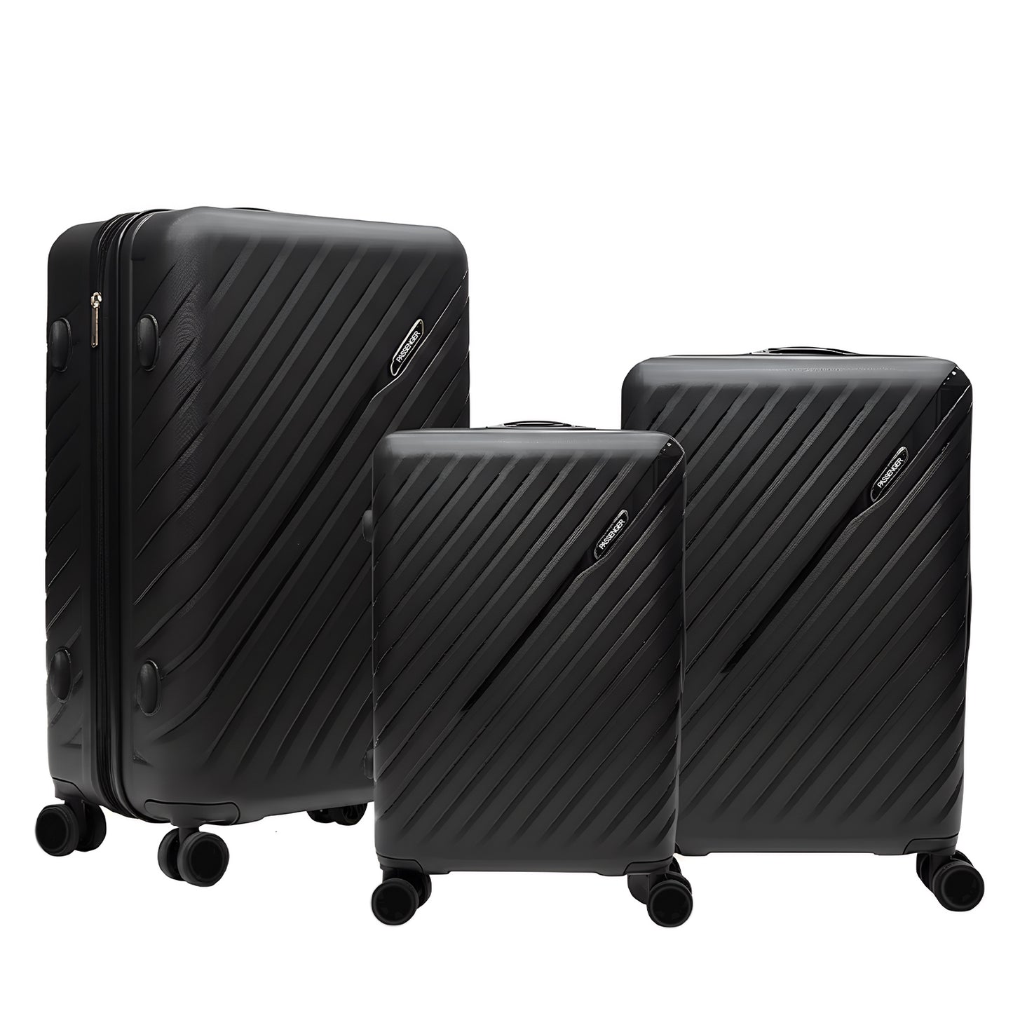 Atlantic PP Luggage Set - Black