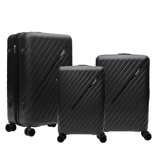 Atlantic PP Luggage Set - Black