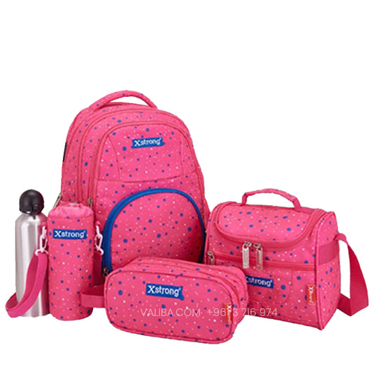 Teens School Backpack 4pcs Set