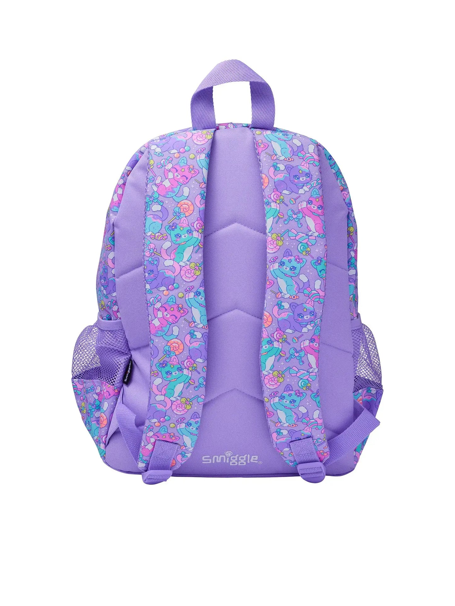 Purple Adventurous Cat Classic Backpack, 42cm