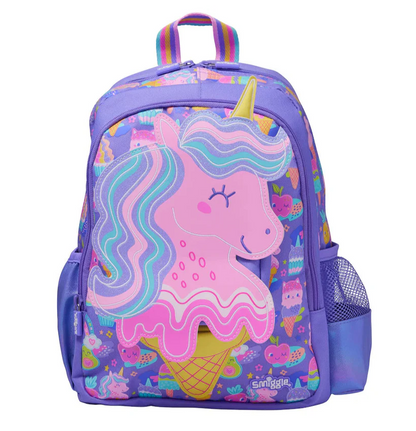 Smiggle Happy Tales Unicorn Junior Character Backpack, 38cm