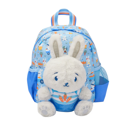 Rabbit Teeny Tiny Backpack with Detachable Plush Toy, 26cm