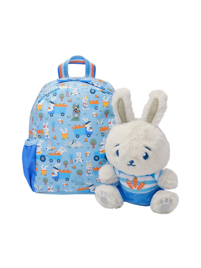 Rabbit Teeny Tiny Backpack with Detachable Plush Toy, 26cm