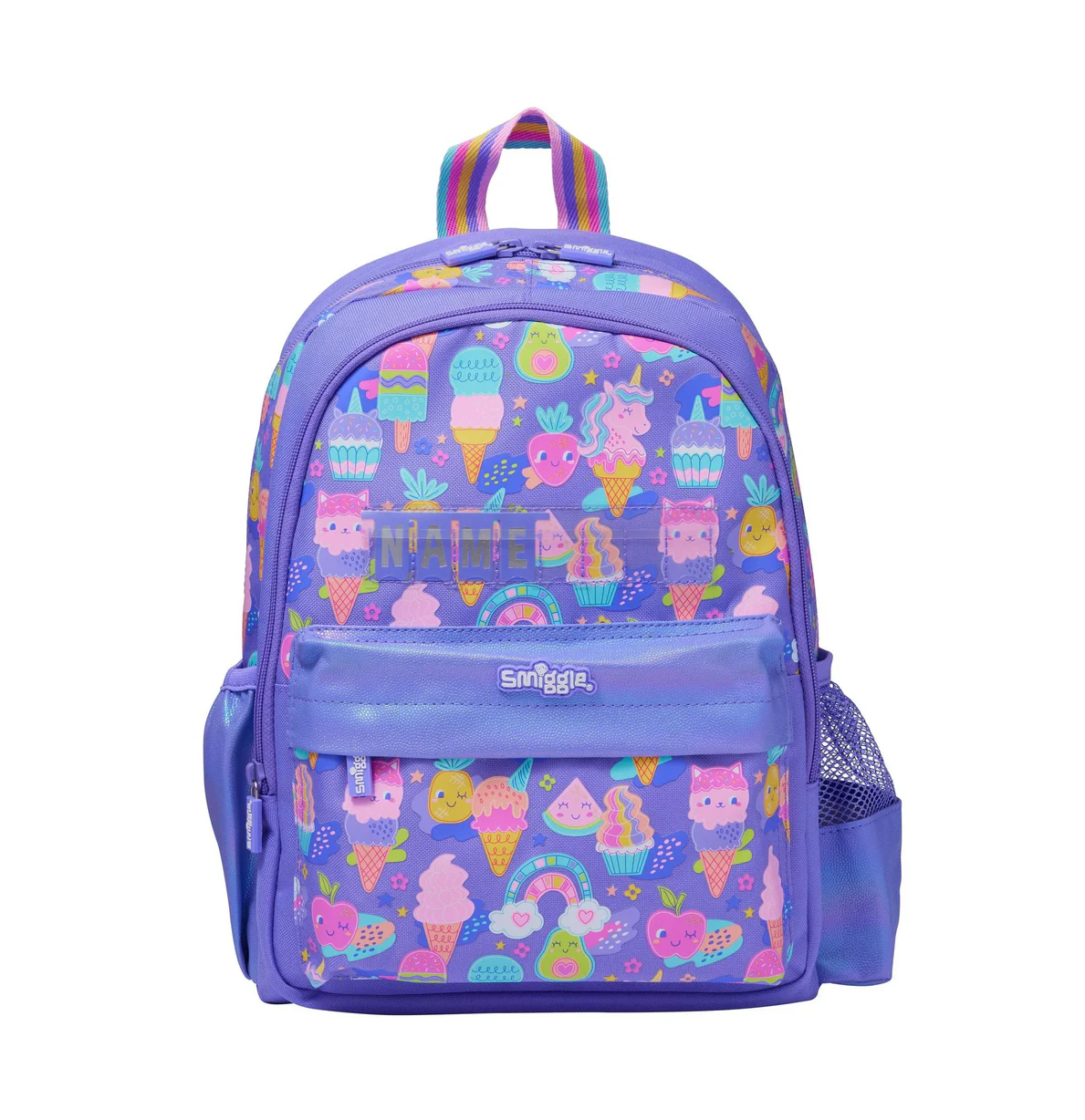 Smiggle Junior Happy Tales Ice-cream Junior Id Backpack, 36cm
