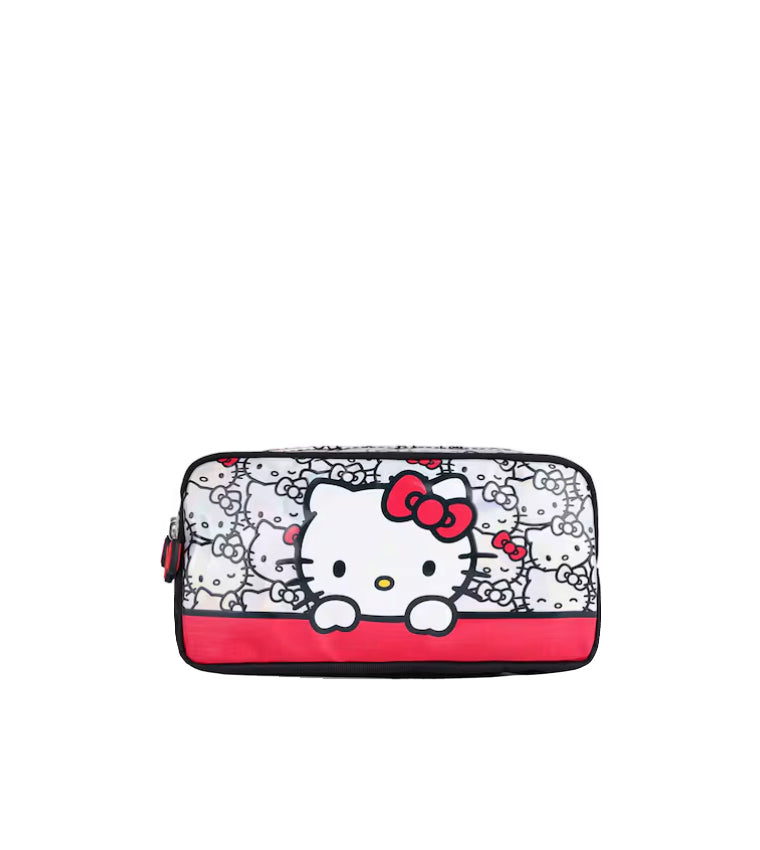 Must Team pencil case 2 zippers hello kitty