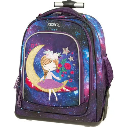 Trolley School Backpack Rolling Moon