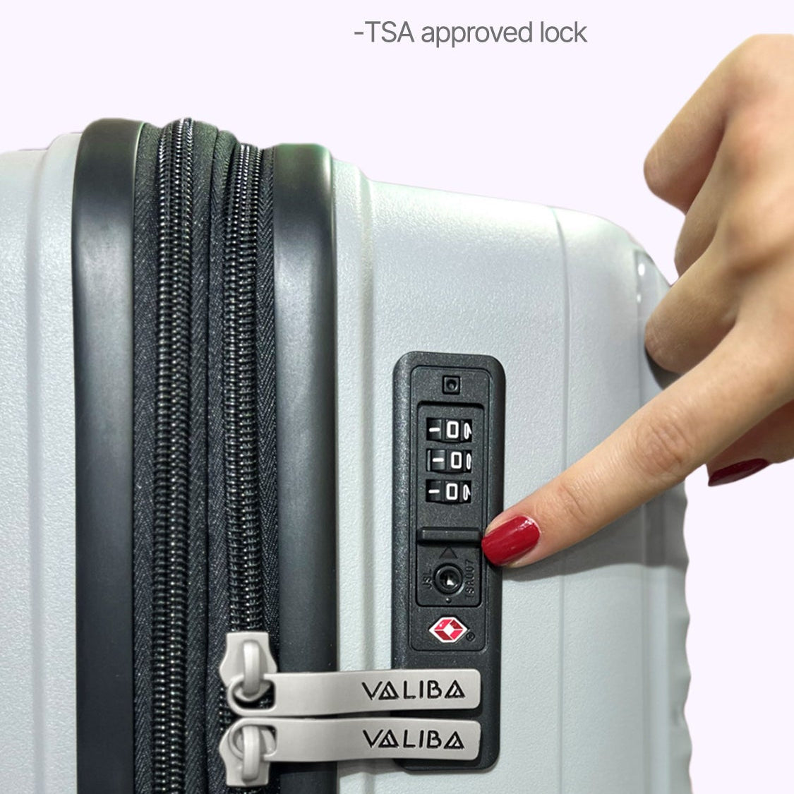 Horizon Luggage - 24" - Light Grey