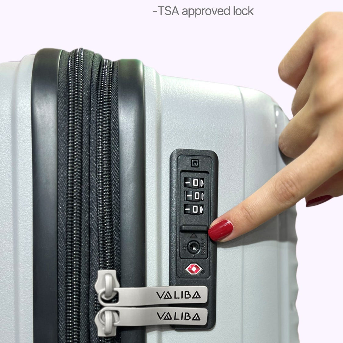 Valiba Horizon 3 Pieces Luggage Set - Grey