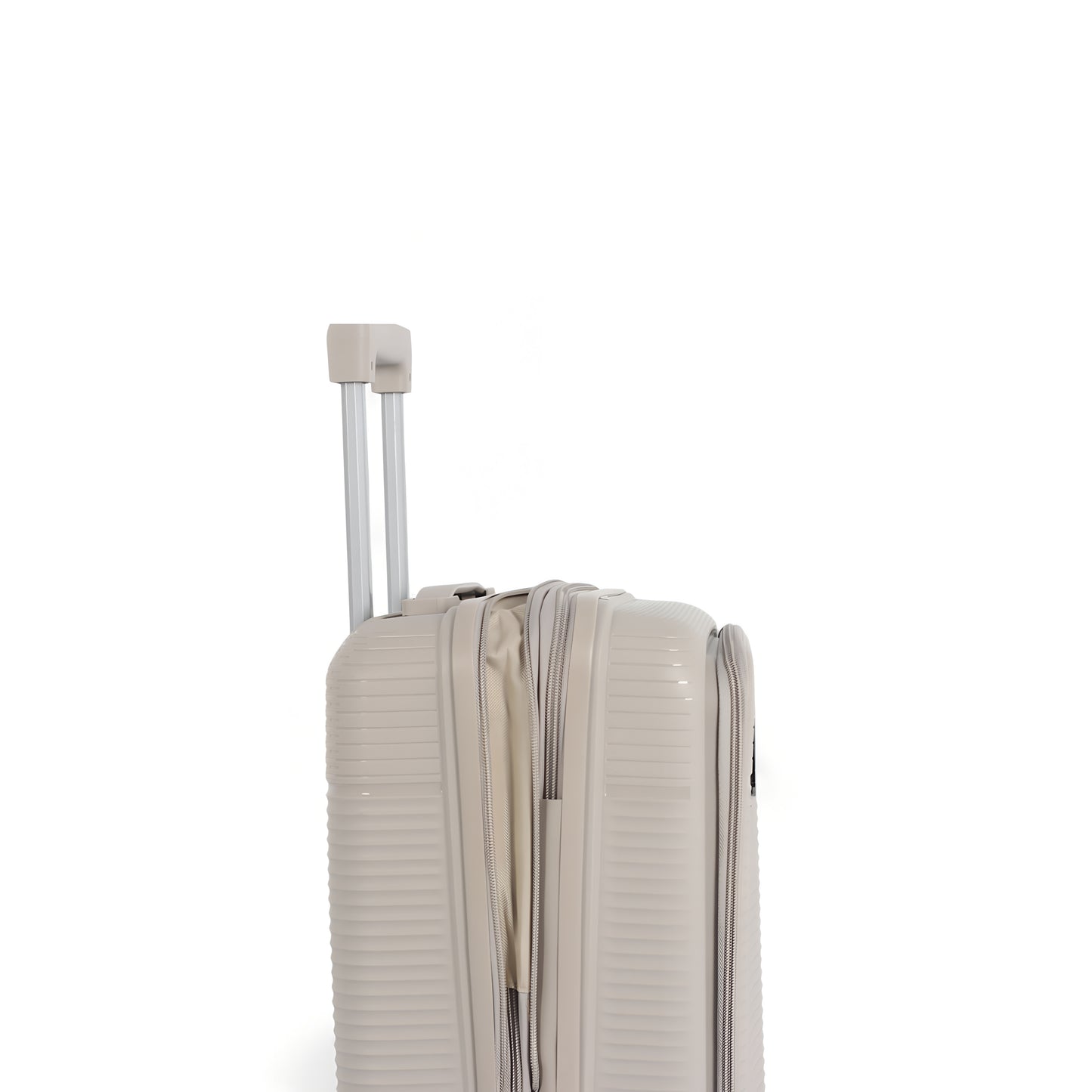 20" Carry On Suitcase with Laptop Pocket - Beige