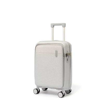 20" Carry On Luggage with Laptop Pocket Grey