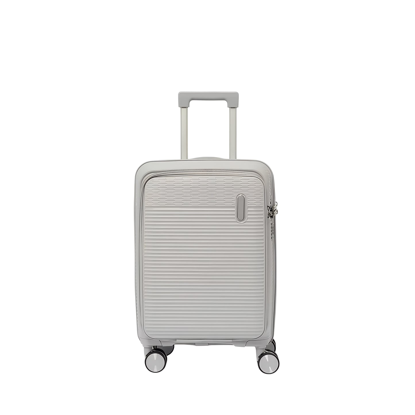 20" Carry On Luggage with Laptop Pocket Grey