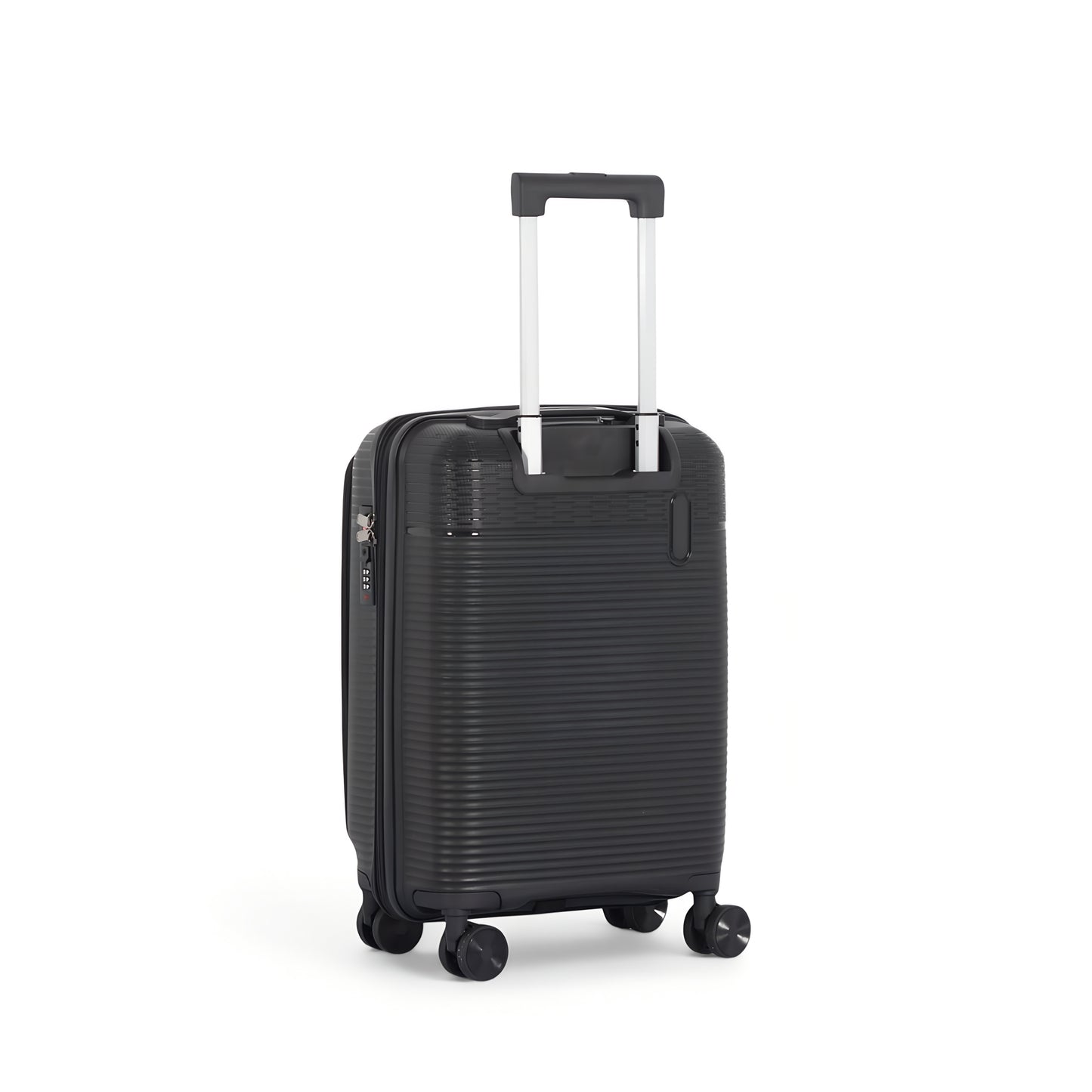 20" Carry On Luggage with Laptop Pocket Black