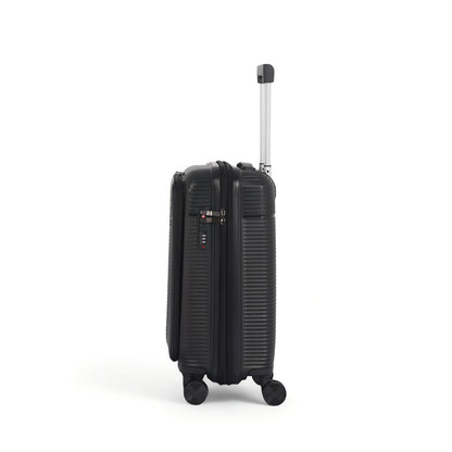 20" Carry On Luggage with Laptop Pocket Black