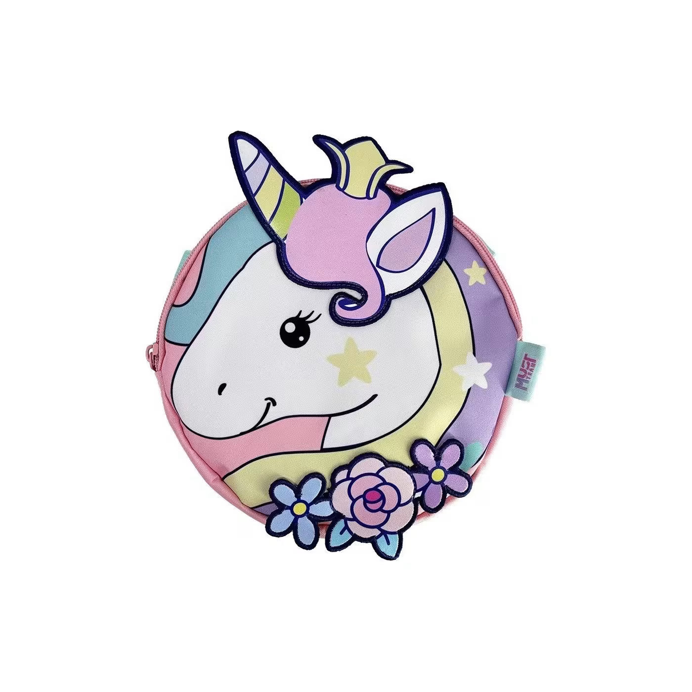 Must Team 13" backpack with waist & shoulder bag unicorn, 33cm
