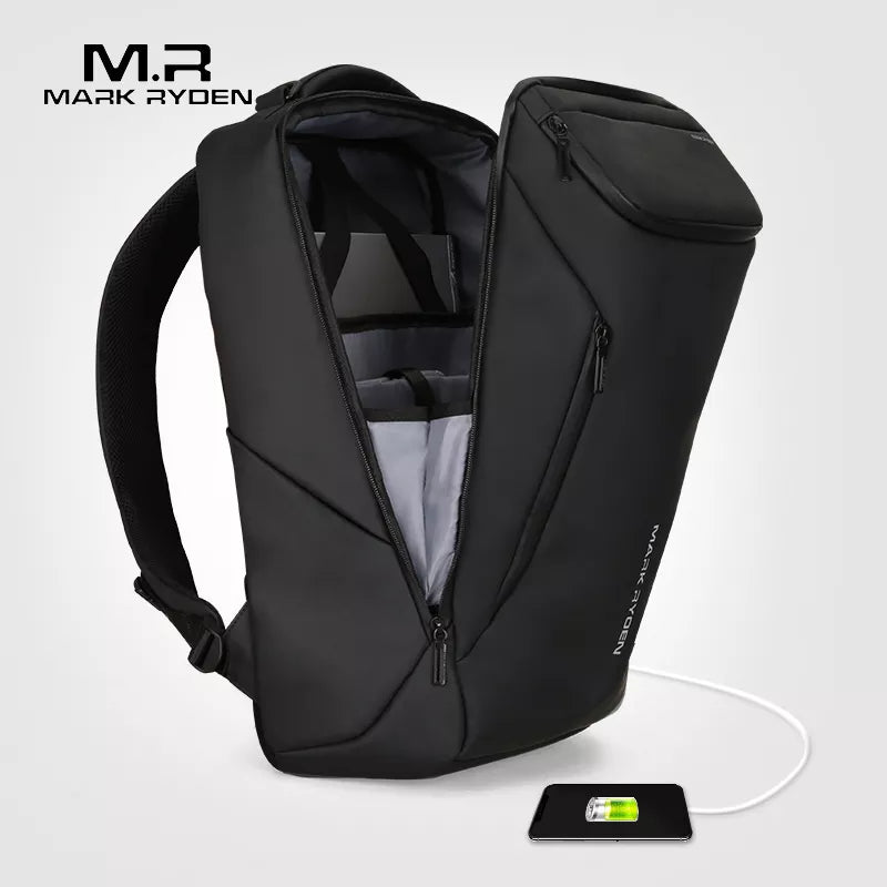 Compact Pro USB Charging Backpack - 15.6inch Laptop