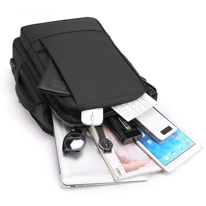 Expandable USB Charging Laptop Backpack - 15.6inch laptop